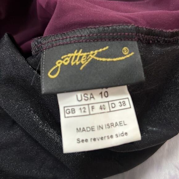 GOTTEX RUCHED WAIST ONEPIECE SWIMSUIT SIZE 10‎ - Picture 5 of 7